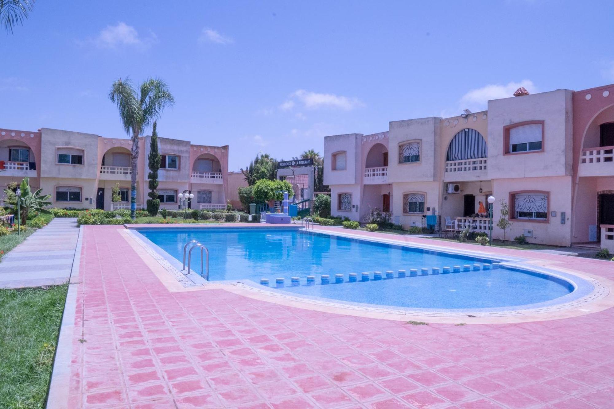 Duplex La Roseraie A 2Min De La Plage 2 Piscines Sidi Bouzid Eksteriør billede